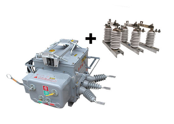 Kontrolörlü üç fazlı AC sınır yük anahtarı VCB 10kV 13kV Dış Bağlantı kesici anahtarı ile kullanılır