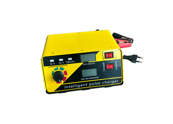 Dayanıklı 12V / 24V Atlama Starter taşınabilir şarj cihazı 260W Otomatik Akıllı Tamir Türü Pil Şarj cihazı Motosiklet pil