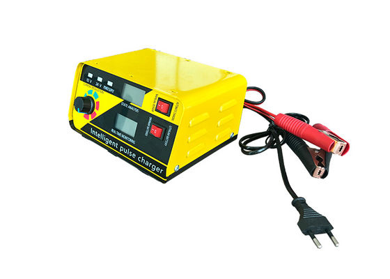 HAS-L-618D Motor Pil Şarj Aracı LED Ekran Sarı Renkli Lityum Pil Şarj Aracı Akıllı Pil Bakım Aracı