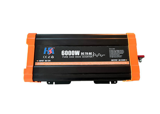 HAS Üretim Ev Gücü Inverter 6000w Yüksek Güçlü Yüksek Verimlilikli Evde / Dışarıda / Araba / Tekne'de Kullanılan DC'ye AC Inverter